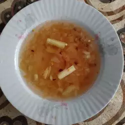 Студена супа от кисело зеле