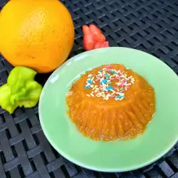 Желиран тиквен десерт
