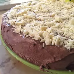 Шоколадова торта с кроасани