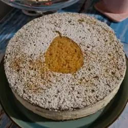 Торта с рикота и круши