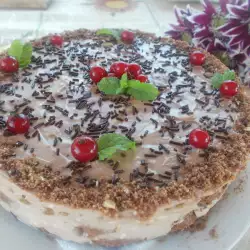 Торта с готови рула и шоколадово маскарпоне