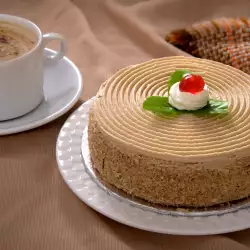 Пандишпанова торта с крем