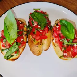 Тосканска брускета с домати