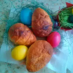 Великденски големи курабии Яйца