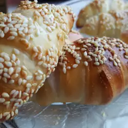 Виенски кроасани с тесто от хлебопекарна
