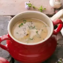 Супа пюре от гъби (Ретро рецепта)
