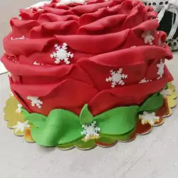 Торта Зимна Роза