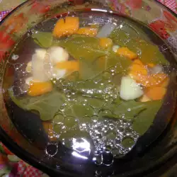 Спаначена супа с нахут и картофи