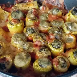 Печено зеленчуково рагу в доматен сос