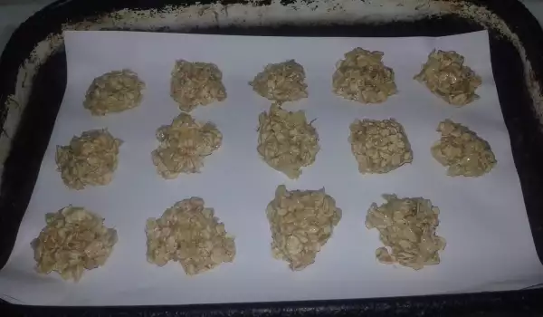 Бисквити с овесени ядки