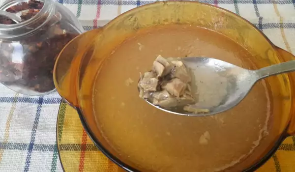 Бистра супа с патешко