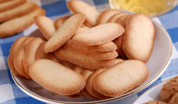 Бисквити Котешко езиче с оризово брашно