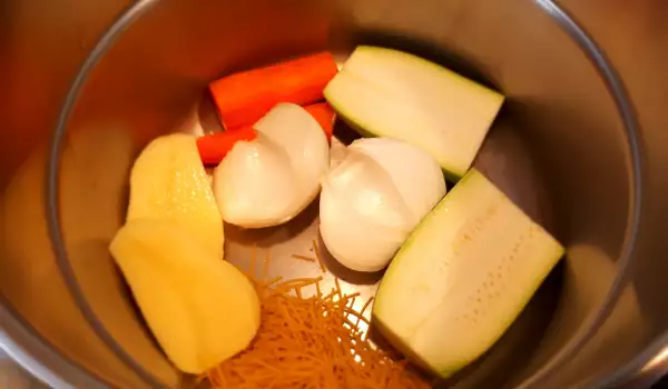 Детска крем-супа от тиквички
