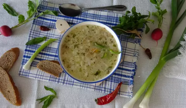 Традиционна агнешка супа за Гергьовден