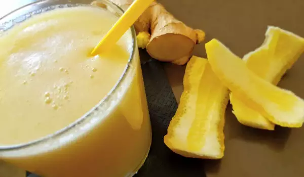 Чудотворна напитка от джинджифил, мед и лимон