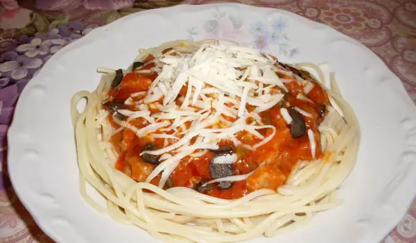 Гнездо от спагети