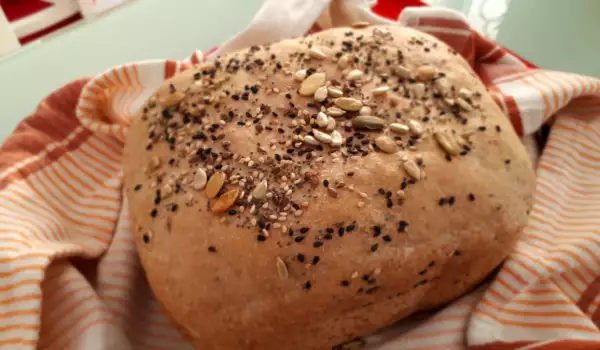 Лимецов хляб с квас в хлебопекарна