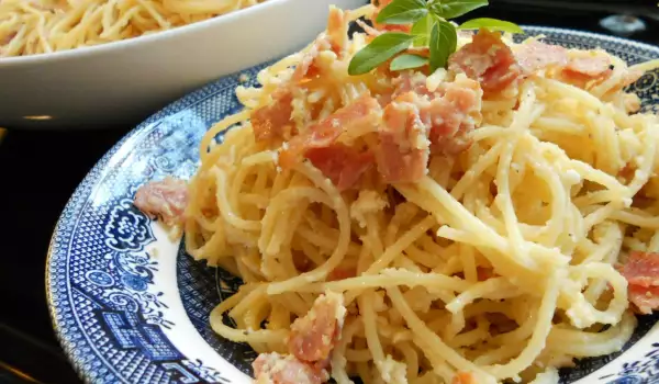 Спагети Карбонара - автентична рецепта, Рим
