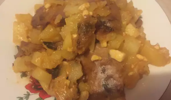 Картофи на фурна със заливка