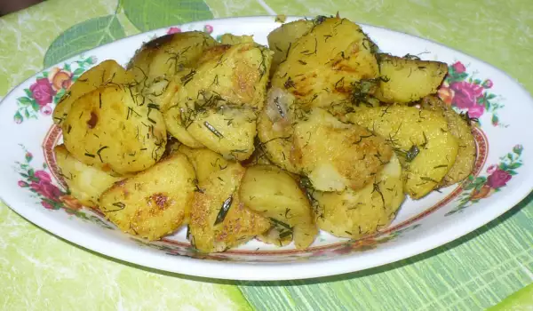 Картофи със зехтин