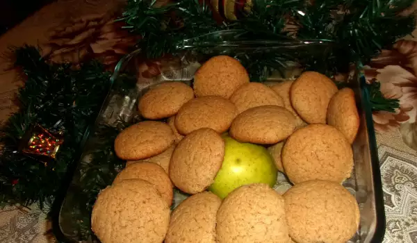 Коледни медени бисквити