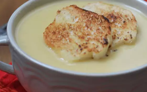 Картофена крем супа с къри