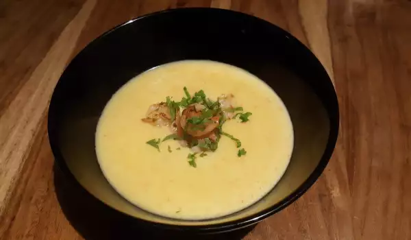 Крем супа със скариди