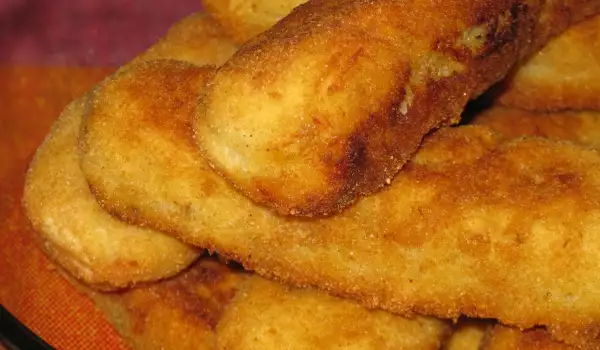 Картофени крокети с пилешко и кашкавал