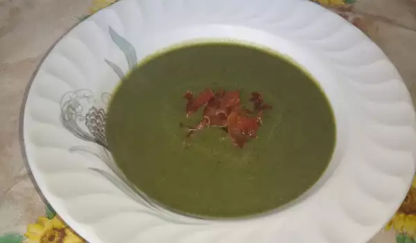 Крем супа от лапад с прошуто