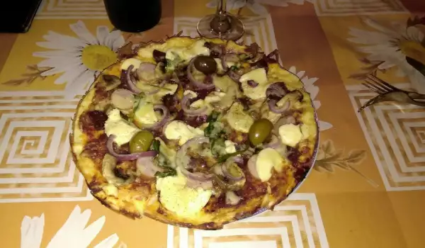 Пица Аламинут на тиган