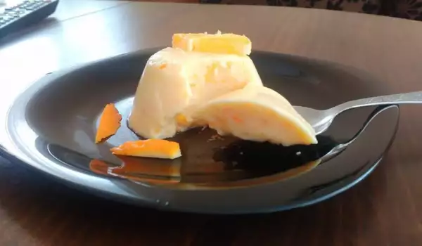 Портокалов крем с кисело мляко