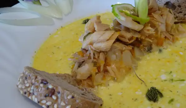 Провансалска гъста супа от бяла риба