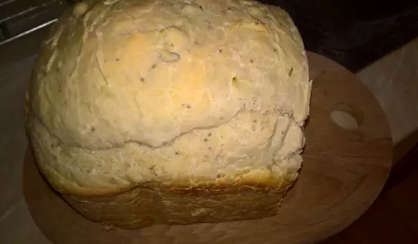 Пшеничен хляб със семена в хлебопекарна