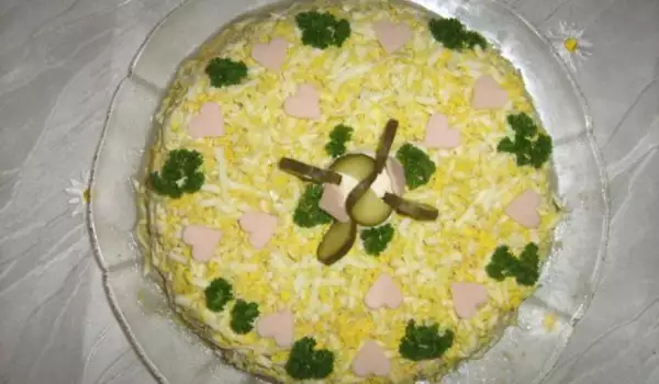 Рибена палачинкова торта