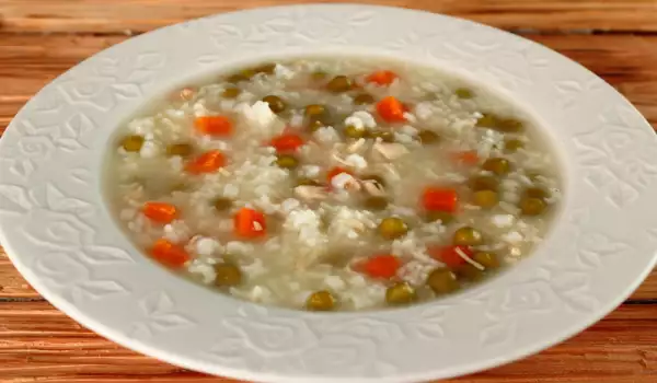 Супа от грах и ориз