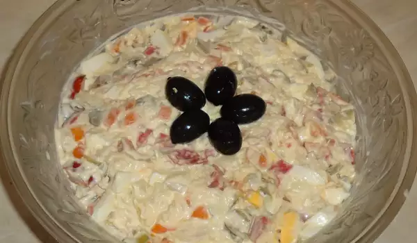 Руска салата с карфиол