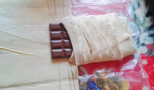 Шоколад в бутертесто за деца