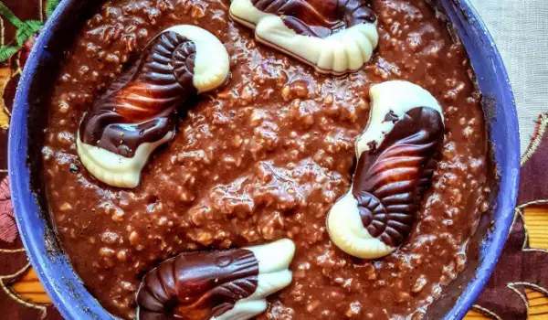 Шоколадова Овесена Каша С Бонбони Морско Дъно