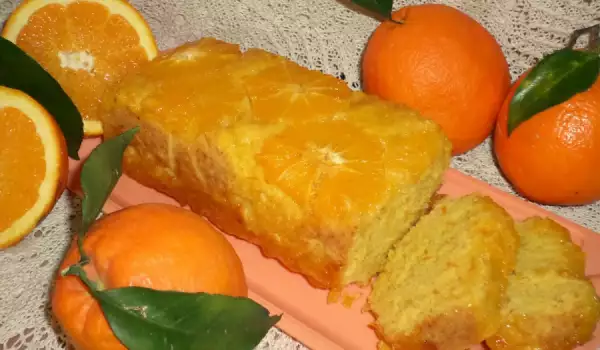 Сладкиш с портокалов мармалад