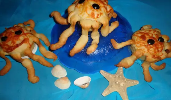 Солени октоподи с плънка