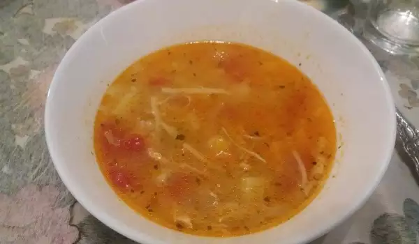 Супа с пуешко месо