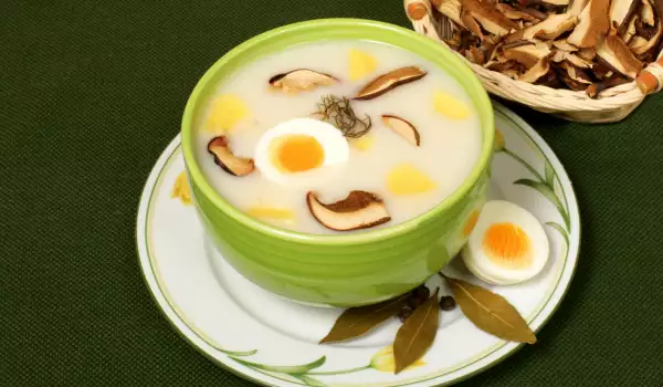 Кремсупа с яйца