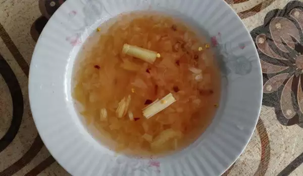 Студена супа от кисело зеле