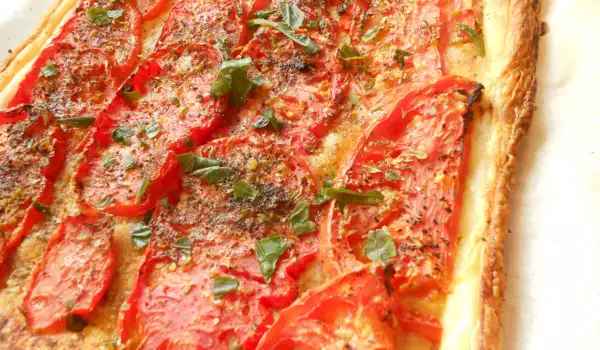Провансалски тарт с домати (Tomato Tarte Provencale)