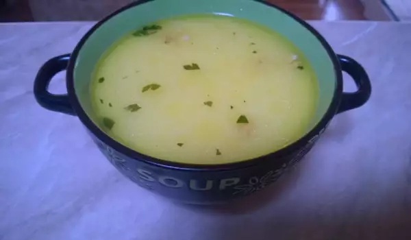 Телешка супа със застройка