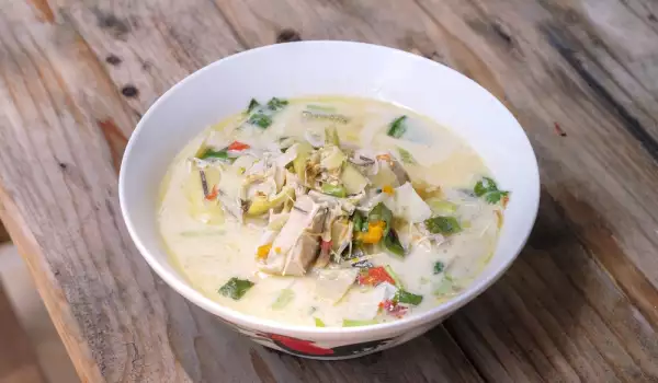 Тайландска супа Том Кха Кай