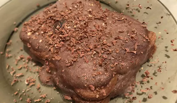 Шоколадова торта с джинджифилови бисквити