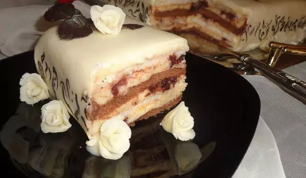 Торта с домашен марципан Варна