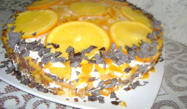 Торта Портокалова наслада