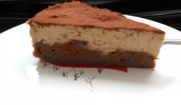 Безглутенова шоколадова торта с кафе-мус